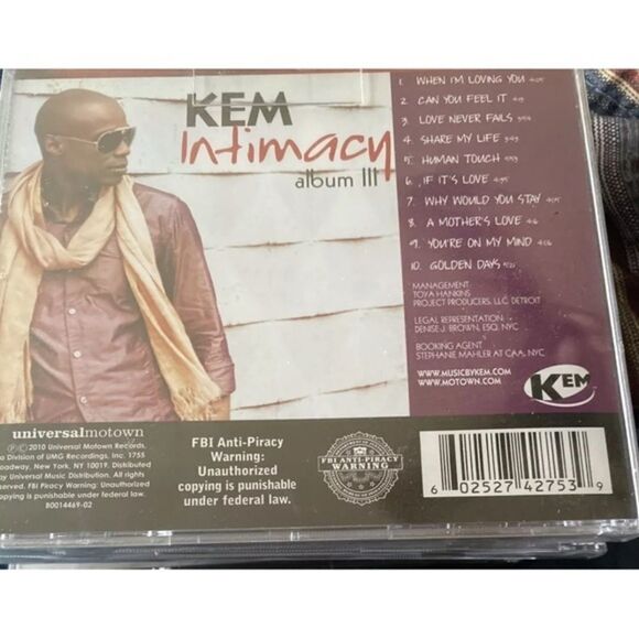Intimacy by Kem (CD, 2010) New unopened - Picture 2 of 2